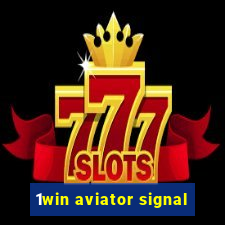 1win aviator signal